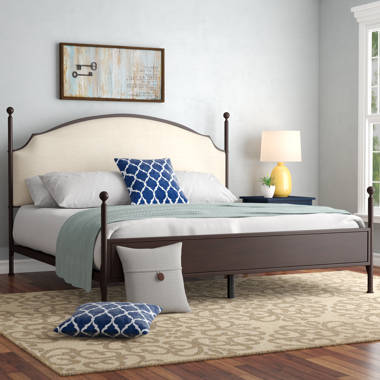 Vidette upholstered sleigh bed discount
